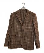 UNITED ARROWS TOKYOユナイテッドアローズトウキョウ）の古着「UDET ブラウン ウィンドウペン 3B コンフォート」｜ブラウン
