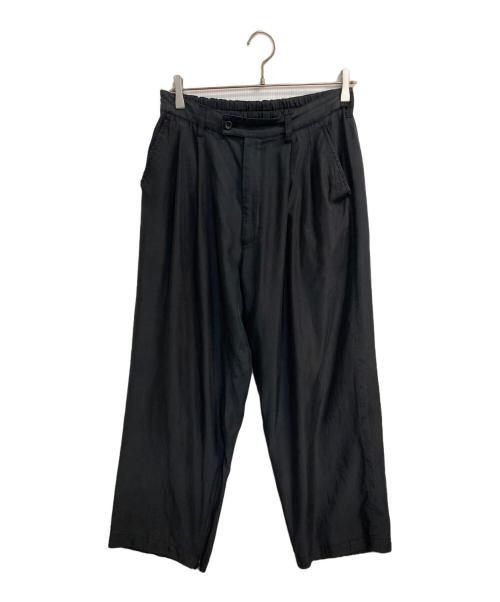 stein（シュタイン）stein (シュタイン) CUPRO WIDE EASY TROUSERS ブラック サイズ:Sの古着・服飾アイテム