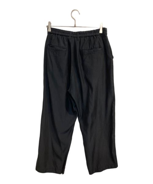 stein（シュタイン）stein (シュタイン) CUPRO WIDE EASY TROUSERS ブラック サイズ:Sの古着・服飾アイテム