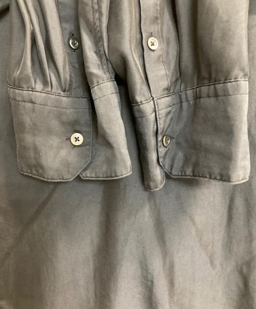 stein（シュタイン）stein (シュタイン) OVERSIZED CUPRO LS SHIRT ブラック サイズ:Mの古着・服飾アイテム