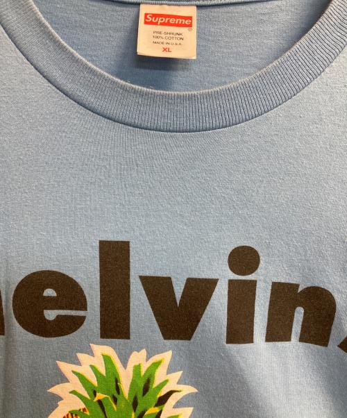 SUPREME（シュプリーム）Supreme (シュプリーム) Melvins Bullhead Tee ブルー サイズ:XLの古着・服飾アイテム
