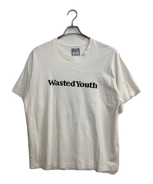 WASTED YOUTH（ウェイステッドユース）WASTED YOUTH (ウェイステッドユース) EAGLE T-SHIRT ホワイト サイズ:ＸＸＬの古着・服飾アイテム