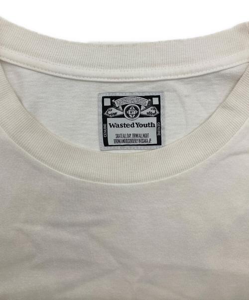WASTED YOUTH（ウェイステッドユース）WASTED YOUTH (ウェイステッドユース) EAGLE T-SHIRT ホワイト サイズ:ＸＸＬの古着・服飾アイテム