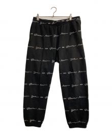 SUPREME（シュプリーム）の古着「Script Stripe Sweatpant」｜ブラック