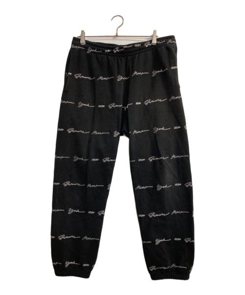 SUPREME（シュプリーム）SUPREME (シュプリーム) Script Stripe Sweatpant ブラック サイズ:Ｌの古着・服飾アイテム