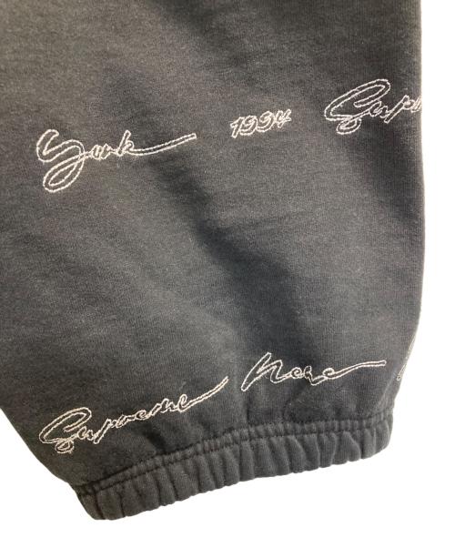 SUPREME（シュプリーム）SUPREME (シュプリーム) Script Stripe Sweatpant ブラック サイズ:Ｌの古着・服飾アイテム