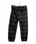 SUPREME (シュプリーム) Script Stripe Sweatpant ブラック サイズ:Ｌ：10000円