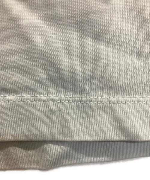 KITH（キス）KITH (キス) ロゴ刺繍スプリットTee スカイブルー サイズ:XLの古着・服飾アイテム