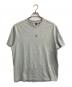 KITH（キス）の古着「ロゴ刺繍スプリットTee」｜スカイブルー