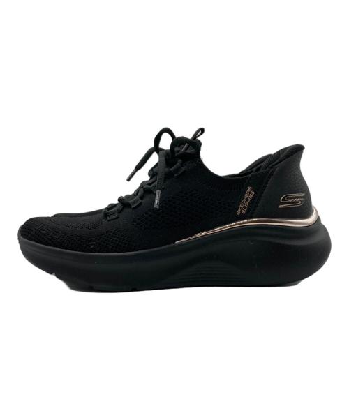 SKECHERS（スケッチャーズ）SKECHERS (スケッチャーズ) Slip ins BOBS B LOVE TRUE DELIGHT ブラック サイズ:22.5㎝の古着・服飾アイテム