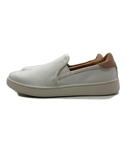 UGG（アグ）UGG (アグ) cas スリッポン ホワイト サイズ:22㎝の古着・服飾アイテム
