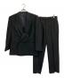 Yves Saint Laurent（イヴサンローラン）の古着「80s double jacket suit」｜ブラック
