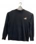 THE NORTH FACE（ザ ノース フェイス）の古着「Flower Logo Crew」｜ブラック