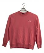 THE NORTH FACEザ ノース フェイス）の古着「Flower Logo Crew」｜ピンク