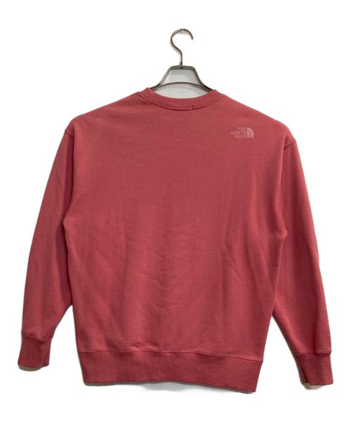 THE NORTH FACE（ザ ノース フェイス）THE NORTH FACE (ザ ノース フェイス) Flower Logo Crew ピンク サイズ:Mの古着・服飾アイテム