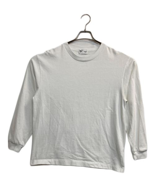 NEUTRALWORKS（ニュートラルワークス）NEUTRALWORKS (ニュートラルワークス) LONG SLEEVE CREW ホワイト サイズ:Mの古着・服飾アイテム