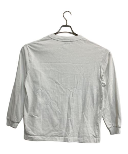NEUTRALWORKS（ニュートラルワークス）NEUTRALWORKS (ニュートラルワークス) LONG SLEEVE CREW ホワイト サイズ:Mの古着・服飾アイテム