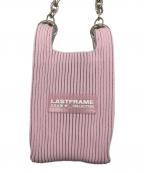 LASTFRAMEラストフレーム）の古着「Kyoto Metallic Market Bag Micro」｜ピンク