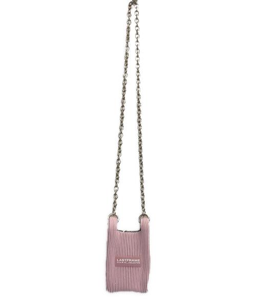 LASTFRAME（ラストフレーム）LASTFRAME (ラストフレーム) Kyoto Metallic Market Bag Micro ピンク 未使用品の古着・服飾アイテム