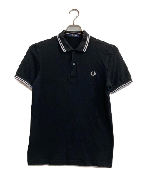 FRED PERRY（フレッドペリー）FRED PERRY (フレッドペリー) ポロシャツ ブラック サイズ:Sの古着・服飾アイテム