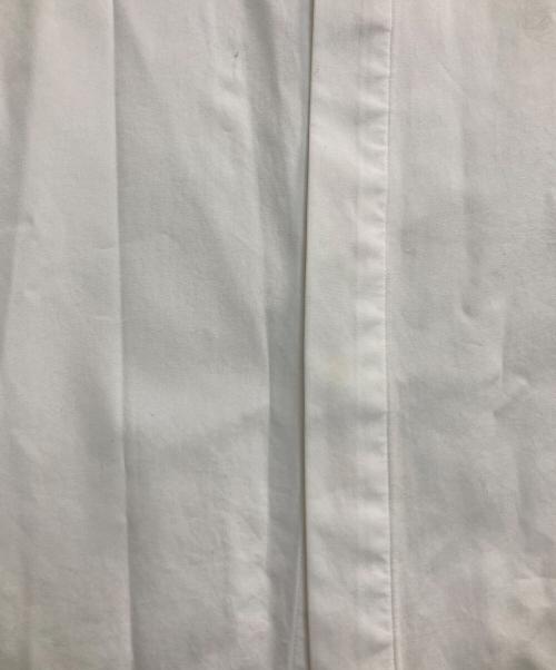 GROUND Y（グラウンドワイ）GROUND Y (グラウンドワイ) 24SS COTTON COLLAR SHIRT/コットンロングシャツ ホワイト サイズ:3の古着・服飾アイテム