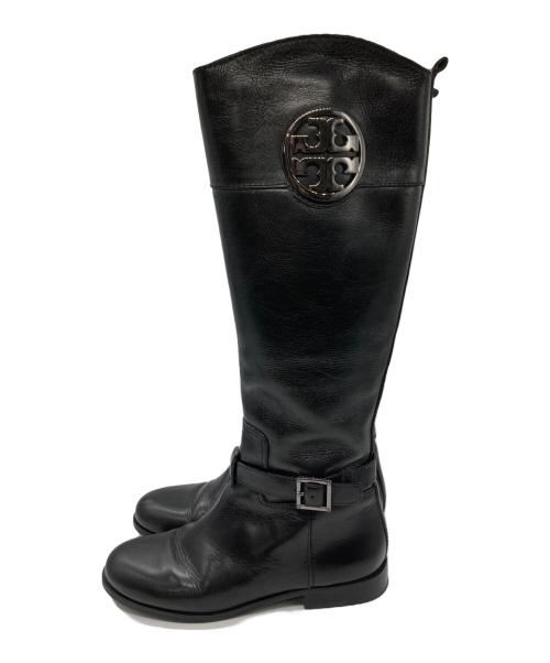TORY BURCH（トリーバーチ）TORY BURCH (トリーバーチ) ロングブーツ ブラック サイズ:5Mの古着・服飾アイテム
