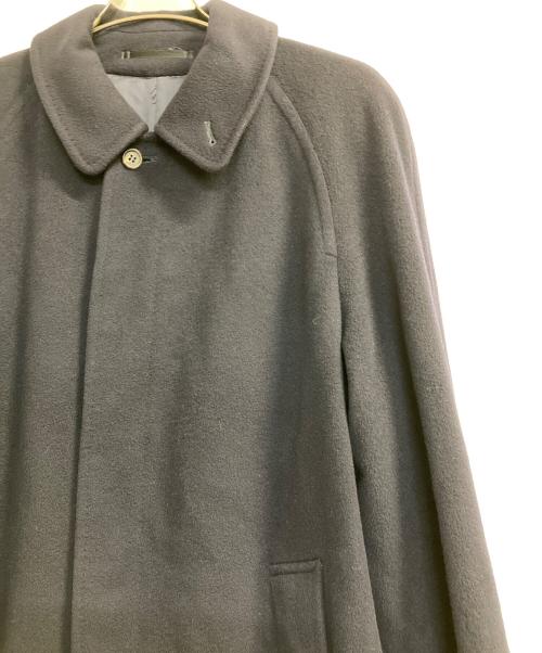 Burberry's（バーバリーズ）Burberry's (バーバリーズ) カシミヤステンカラーコート ネイビー サイズ:46の古着・服飾アイテム