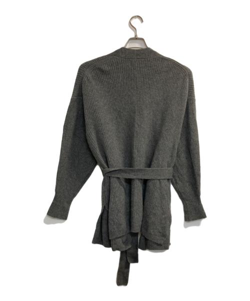 POLO RALPH LAUREN（ポロ・ラルフローレン）POLO RALPH LAUREN (ポロ・ラルフローレン) カシミヤブレンドトッパーカーディガン グレー サイズ:Ｍの古着・服飾アイテム