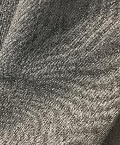 Yohji Yamamoto FEMME（ヨウジヤマモトファム）Yohji Yamamoto FEMME (ヨウジヤマモトファム) ウールアルパカチェスターコート ブラック サイズ:1の古着・服飾アイテム