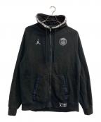 JORDANジョーダン）の古着「PSG Fleece Hoodie」｜ブラック