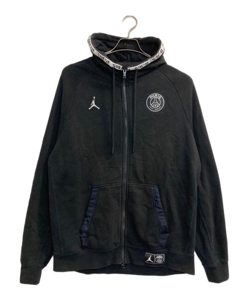 JORDAN（ジョーダン）JORDAN (ジョーダン) PSG Fleece Hoodie ブラック サイズ:ＸＬの古着・服飾アイテム