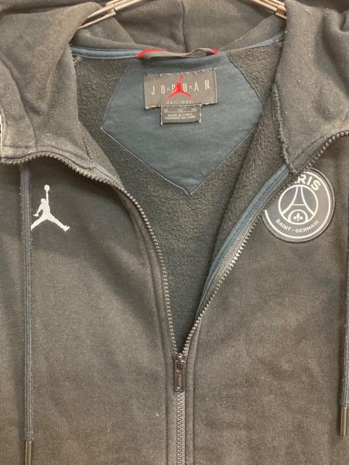 JORDAN（ジョーダン）JORDAN (ジョーダン) PSG Fleece Hoodie ブラック サイズ:ＸＬの古着・服飾アイテム