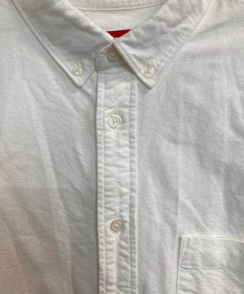 SUPREME（シュプリーム）Supreme (シュプリーム) 24SS Loose Fit Flannel Oxford Shirt ホワイト サイズ:Ⅼの古着・服飾アイテム