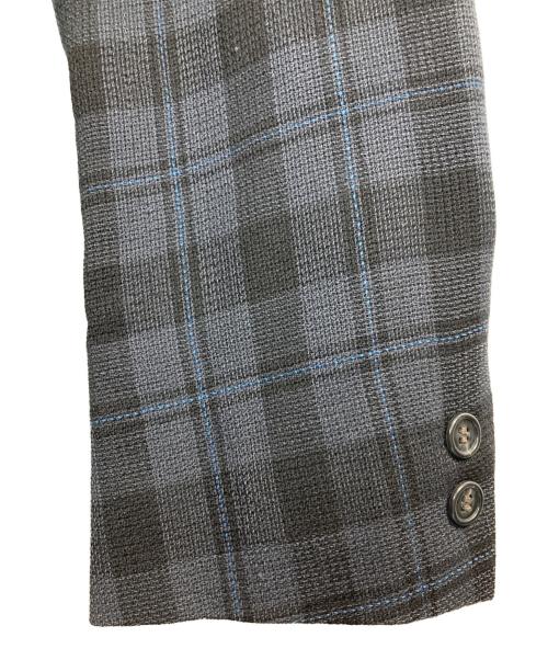 Burberry's（バーバリーズ）Burberry's (バーバリーズ) サマーウールジャケット ブルー×グレー サイズ:165-93-85　ＡＢの古着・服飾アイテム