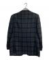 Burberry's (バーバリーズ) サマーウールジャケット ブルー×グレー サイズ:165-93-85　ＡＢ：5000円