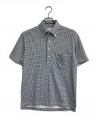 MACKINTOSH PHILOSOPHY×TROTTERマッキントッシュ フィロソフィー×）の古着「ドライポロシャツ」｜グレー×ホワイト