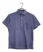 MACKINTOSH PHILOSOPHYマッキントッシュ フィロソフィー）の古着「ドライポロシャツ」｜ブルー×ホワイト