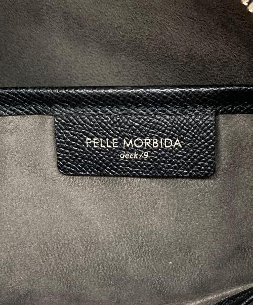 PELLE MORBIDA（ペッレモルビダ）PELLE MORBIDA (ペッレモルビダ) deck/9 ビジネスバッグ(1室タイプ) ブラックの古着・服飾アイテム