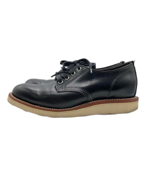 CHIPPEWA（チペワ）CHIPPEWA (チペワ) 4INCH WHIRLWIND PLANE TOE WEDGE OXFORD ブラック サイズ:25cmの古着・服飾アイテム