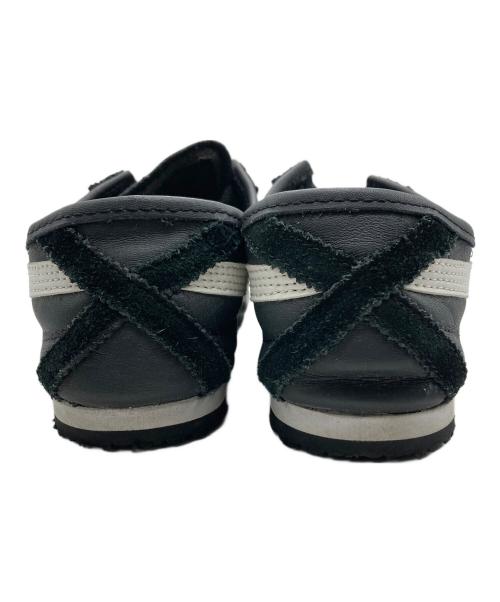 Onitsuka Tiger（オニツカタイガー）Onitsuka Tiger (オニツカタイガー) ローカットスニーカー ブラック×ホワイト サイズ:24の古着・服飾アイテム