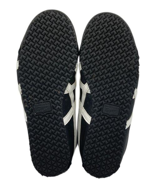 Onitsuka Tiger（オニツカタイガー）Onitsuka Tiger (オニツカタイガー) ローカットスニーカー ブラック×ホワイト サイズ:24の古着・服飾アイテム