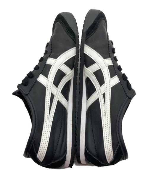 Onitsuka Tiger（オニツカタイガー）Onitsuka Tiger (オニツカタイガー) ローカットスニーカー ブラック×ホワイト サイズ:24の古着・服飾アイテム