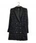BOSS（ボス）の古着「tweed mini dress/ツイードミニドレス」｜ブラック
