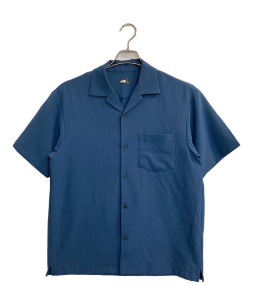 THE NORTH FACE（ザ ノース フェイス）THE NORTH FACE (ザ ノース フェイス) S/S Climbing Summer Shirt ブルー サイズ:Ⅼの古着・服飾アイテム