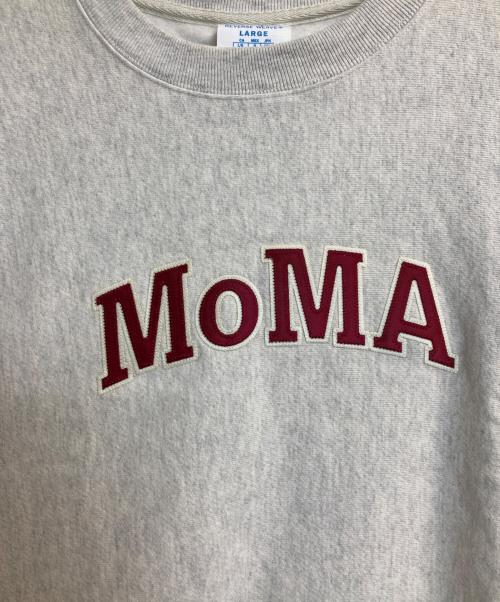 Champion（チャンピオン）Champion (チャンピオン) MoMA (モマ) CREW NECK REVERSE WEAVE SWEAT SHIRTS オートミール サイズ:Ⅼの古着・服飾アイテム