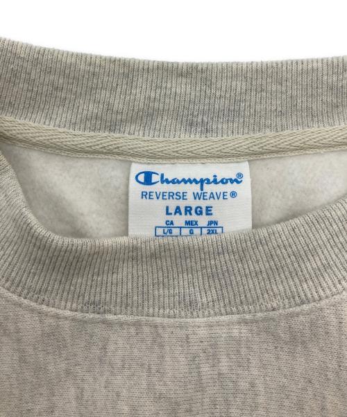 Champion（チャンピオン）Champion (チャンピオン) MoMA (モマ) CREW NECK REVERSE WEAVE SWEAT SHIRTS オートミール サイズ:Ⅼの古着・服飾アイテム