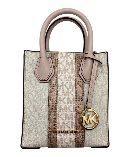 MICHAEL KORS（マイケルコース）MICHAEL KORS (マイケルコース) ミニクロスボディバッグ ピンクの古着・服飾アイテム