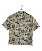 THE NORTH FACEザ ノース フェイス）の古着「S/S Aloha Vent Shirt」｜ベージュ