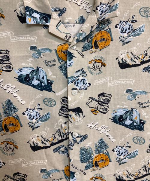 THE NORTH FACE（ザ ノース フェイス）THE NORTH FACE (ザ ノース フェイス) S/S Aloha Vent Shirt ベージュ サイズ:Ⅼの古着・服飾アイテム