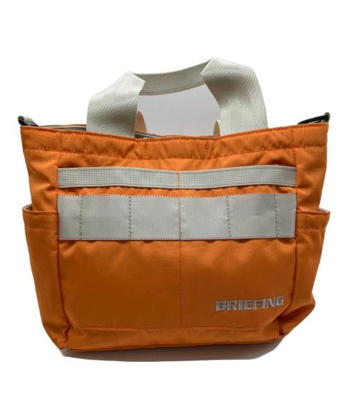 BREITLING GOLF（ブリーフィング ゴルフ）BREITLING GOLF (ブリーフィング ゴルフ) CART TOTE オレンジの古着・服飾アイテム